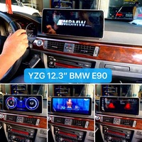 Reproductor Multimedia para Auto YZG de 12.3 Pulgadas con Android 10, 8 Núcleos, 4G, 64G para BMW Serie 5/3 E60 E61 E62 E63 E90 E91 con Navegación GPS