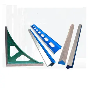 Règle principale triangulaire carrée en fonte règle de nivellement de mesure de pont à bord droit - Product Image 1