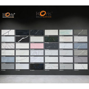 Losa para Encimera de Cocina Koris, 3660*760, 12 mm de Grosor, Patrón de Mármol Negro, Superficie Sólida de Acrílico Puro Modificado, Lámina de <span class=keywords><strong>Corian</strong></span> con Aspecto de Mármol - Product Image 6