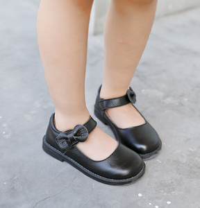 Precio de Fábrica, Venta al por Mayor en China, Zapatos de Vestir para Niñas, Zapatos Escolares Negros de Cuero Genuino, Zapatos Mary Jane para Niñas - Product Image 4