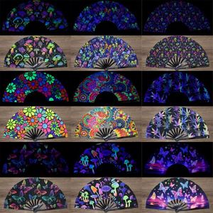 Abanico Plegable de Bambú Personalizado al por Mayor de 33 cm, Diseño de Dibujos Animados Excelente para Carnaval, Actuaciones de Danza, Regalo Promocional - Product Image 4