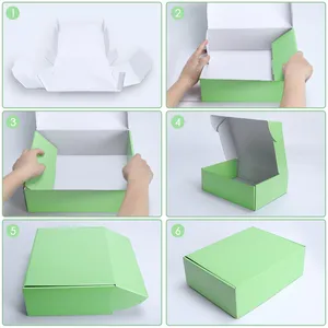 Caixa de papel para avião de embalagem de presente reciclável, design personalizado baixo Moq livre