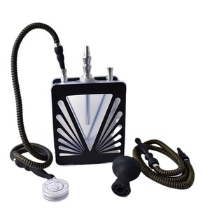 Nuevo Estilo, Botella Árabe Esmerilada Iluminada para Bar o Pub, Producto Terminado, Juego de Cachimbas Acrílicas Triangulares para Dos Personas, Todo en Uno - Product Image 5