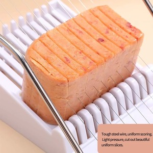 Trancheuse à jambon, coupe-lanières, trancheuse à œufs, diviseur de fruits en acier inoxydable, outil de cuisine domestique multifonctionnel, facile à nettoyer, tranchant - Product Image 3