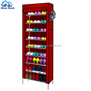 10 couches Étagère à Chaussures En Tissu Non tissé Nouveau Debout Tour De Rangement - Product Image 5