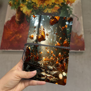 A6 2025 Carpeta de 6 agujeros Cuaderno de presupuesto 160 páginas gruesas Creativo de moda Ideal Regalo de regreso a la escuela Regalo de cumpleaños con <span class=keywords><strong>Monar</strong></span> - Product Image 1