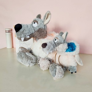Angela Wolf in Sheep's Clothing, Peluche de <span class=keywords><strong>Lobo</strong></span> Disfrazado de Oveja, Animal del Bosque, Muñeco de <span class=keywords><strong>Lobo</strong></span> Pequeño, Regalo de Cumpleaños - Product Image 2