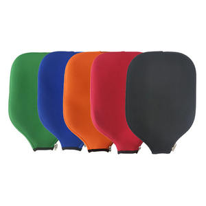 Housse de raquette de pickleball en néoprène colorée, plusieurs nuances, manchon de protection, impression de logo personnalisée, accessoire promotionnel d'entraînement - Product Image 2