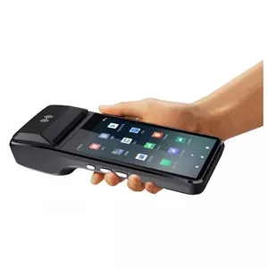 H8ค้าปลีก5นิ้ว Android 11 Pos เครื่องสั่งทั้งหมดในหนึ่งหน้าจอสัมผัสจุดขายระบบ Pos กับ QR รหัสสแกนเนอร์เครื่องพิมพ์58มิลลิเมตร