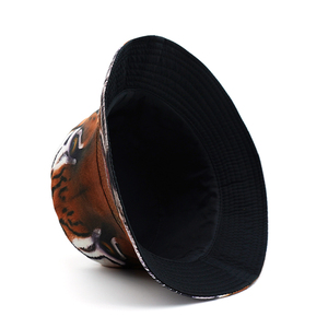 Großhandel New Style Outdoor Caps <span class=keywords><strong>Panama</strong></span> Cap Doppelseiten Fischer Hüte Standort Design Druck Tier <span class=keywords><strong>Tiger</strong></span> Muster Eimer Hut - Product Image 6