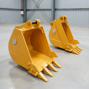 Godet de terrassement SOOSAN 1,8 m³ pour excavatrice 40 tonnes, idéal pour le sol dur, l'argile et la pierre molle, travaux de construction légers - Product Image 1