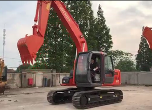 Mini-pelleteuse Hitachi 55U d'occasion série ZX60 ZX70 ZX120 Pelleteuse sur chenilles d'occasion avec moteur et pompe Accessoires pour godet - Product Image 2