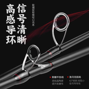 Caña de Pescar Chi-blade de Fibra de Carbono, 3 Secciones, Acción Media, para Pesca en Agua Dulce - Product Image 2