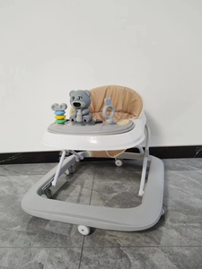 Andaderas para Bebés Newborn Walker 4 en 1, Andadera Plegable de Plástico con Música, Ruedas y Asiento - Product Image 4