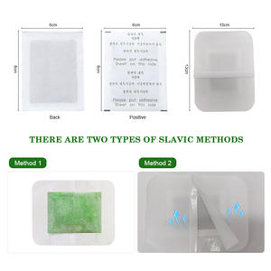 中国天然健康ケア竹＆木酢ハーブ生姜＆緑茶ISO認証デトックスフットパッチ（疲労回復用） - Product Image 2