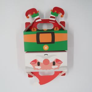 Nueva caja de embalaje de dibujos animados de mano de Navidad, lindo viejo alce caramelo, <span class=keywords><strong>chocolate</strong></span> - Product Image 2