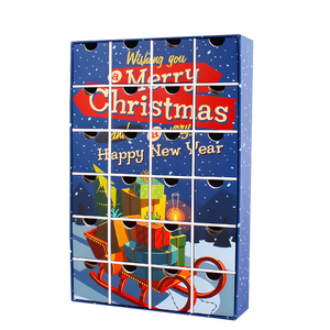 Papier <span class=keywords><strong>de</strong></span> noë<span class=keywords><strong>l</strong></span> personnalisé bon marché, emballage <span class=keywords><strong>de</strong></span> <span class=keywords><strong>calendrier</strong></span> <span class=keywords><strong>de</strong></span> <span class=keywords><strong>l</strong></span>'<span class=keywords><strong>avent</strong></span>, boîte-cadeau - Product Image 5