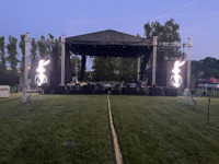 Estructura de techo triangular de aluminio para pantalla LED, iluminación DJ, sistema de soporte de audio, conciertos al aire libre, sistema de estructura de toldo para stands de ferias comerciales
