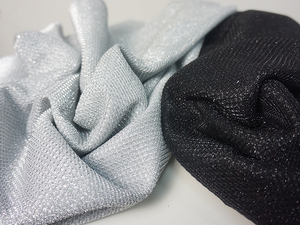 Liên Kết Mới Thiết Kế Bạc Sáng Kim Loại Liên Kết Bóng Vải Cho Dresses - Product Image 3