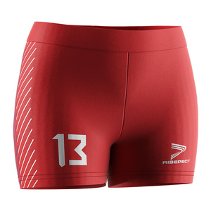 Stampa all'ingrosso palestra squadra Bodybuilding <span class=keywords><strong>pallavolo</strong></span> Sexy ragazze vestiti stretti donna corta palestra Set di donne calde in <span class=keywords><strong>pantaloncini</strong></span> da <span class=keywords><strong>pallavolo</strong></span> - Product Image 3