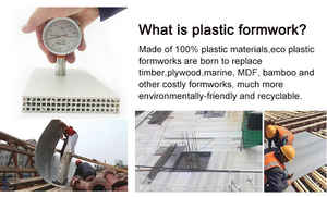 Le nouveau coffrage en plastique creux en contreplaqué de haute qualité de l'usine chinoise 15mm 70 + fois utilise un panneau mural au design moderne exclusif - Product Image 3