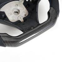 Volant en fibre de carbone véritable pour BMW Série E 1 3 Série X1 X5 X6 E70 E71 E84 E87 E90 Style sport racing Remplacement