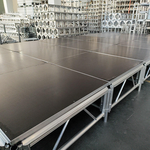 Plataforma de Escenario Portátil Desmontable de Aluminio con 2 Años de Garantía para Bodas, Conciertos y Eventos, Plataforma Modular para Conciertos - Product Image 4