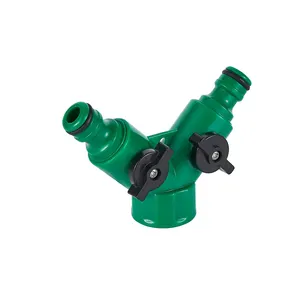 New Listing Wholesale High Quality Hydraulic Quick Connect Dual Valve Hose Tap Adapter