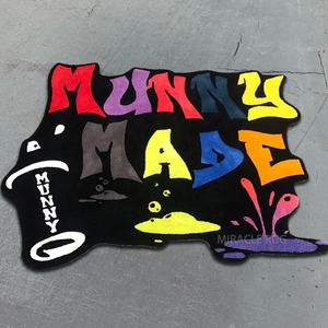 Designer One Blue Clean Tapis et tapis de dessin animé personnalisés faits à la main avec logo en ligne Tapis à touffes <span class=keywords><strong>pour</strong></span> chambre d'enfant - Product Image 4