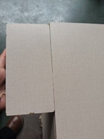 Panneau MDF texturé - Finition Lin Moderne, Panneau mélaminé pour Meubles et Murs Haut de Gamme