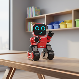 Cady Wile JJRC R4 智能机器人，带语音交互功能 - <span class=keywords><strong>2</strong></span>.4G 远程控制、程序讲故事、早教存钱罐 - Product Image 2