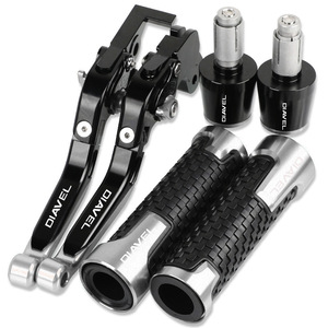 Motocicletas <span class=keywords><strong>DIAVEL</strong></span> <span class=keywords><strong>CARBON</strong></span> 1200 1198SR CNC aluminio palancas empuñaduras extremo de la barra de alta calidad 3 en uno precio de fábrica Venta caliente - Product Image 2