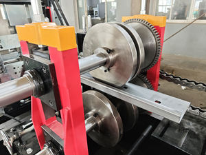 Máquina Perfiladora de Canales Metálicos de Acero Galvanizado de Calibre Ligero con Control PLC, para Montantes y Rieles en C, <span class=keywords><strong>Z</strong></span> y <span class=keywords><strong>Purlin</strong></span> - Product Image 3