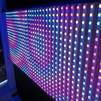 Fuente de Luz LED DMX 512 RGB de Puntos de Píxel para Decoración de Techo y Pared de Discotecas