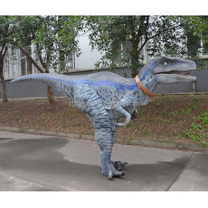 Disfraz Animatronic Giant Walking Raptor Velociraptor realista <span class=keywords><strong>Dino</strong></span> profesional - Product Image 1