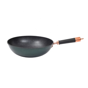 <span class=keywords><strong>Wok</strong></span> de hierro fundido <span class=keywords><strong>para</strong></span> el hogar, mango de plástico, <span class=keywords><strong>Wok</strong></span>, sartén de hierro antiadherente, <span class=keywords><strong>Wok</strong></span> de uso General <span class=keywords><strong>para</strong></span> cocina de Gas y cocina de inducción - Product Image 2