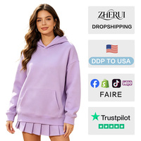 Pull à capuche tricoté imprimé surdimensionné en coton 100 % de haute qualité pour l'automne/hiver, avec cordon de serrage et fermeture élégante sur le devant – Vente en gros