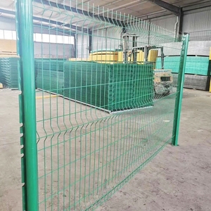 รั้วลวดเหล็กเชื่อมแบบ 3 มิติ ชุบกัลวาไนซ์ ประกอบง่าย พร้อมแผ่นไวนิลหุ้ม สำหรับสวนกลางแจ้ง - Product Image 2