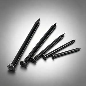 Clavos de Acero Negro Personalizables, Fabricados en Fábrica, Cabeza Redonda, para Construcción y Carpintería - Product Image 1