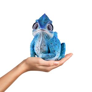 Bison <span class=keywords><strong>caméléon</strong></span> planteur solaire jardin décorations Figurine extérieur LED décor Figure éclairer décoratif Statue Accents pour cour - Product Image 5
