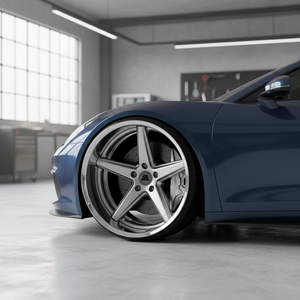 Cerchi Forgiati Personalizzati da 19 20 21 22 Pollici in 2 Pezzi per <span class=keywords><strong>BMW</strong></span> M3 M4 G80 G82 |   Cerchi in Lega di Alluminio a 5 Razze con Profilo Concavo Profondo 5x112 66.6 - Product Image 2