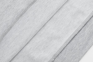 Alta calidad lujo 240 Gsm liso impreso francés Terry Unisex mujeres hombres cuello redondo Sudadera con capucha para hombres - Product Image 6