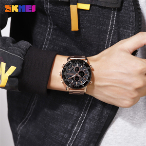 Top Brand SKMEI 1636 <strong>Digital</strong> Watch Fashion Mens Business Watches Led Light <strong>Clock</strong> 30M Waterproof Bracelet - Product Image 5