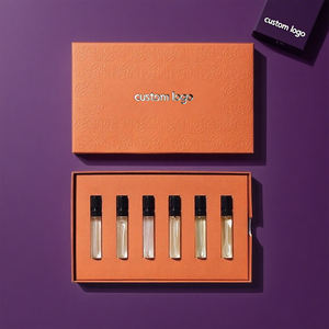 Boîtes cadeaux en papier avec logo personnalisé Kit de <span class=keywords><strong>test</strong></span> de parfum de luxe 2ml 3ml 5ml 10ml vaporisateurs Ensemble de découverte de parfum Boîte à parfum imprimée - Product Image 5