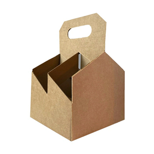 Cajas <span class=keywords><strong>de</strong></span> Cartón Corrugado Personalizables Estilo Frasco Mason para 6 Botellas <span class=keywords><strong>de</strong></span> Vino y Cerveza con Laminación Mate, Diseño Reciclable - Product Image 6