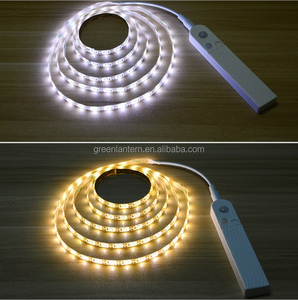 60LEDs/M SMD2835 impermeable Blanco/blanco cálido Flexible cama activada Led Sensor de movimiento Led tira de luz Sensor de cuerpo humano tira - Product Image 3