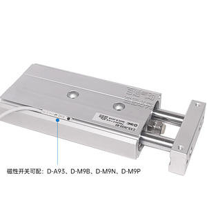 Raccords pneumatiques compacts à double cylindre SMC CXSJM6-10-20/30, état neuf, connexion filetée pour milieu de travail pneumatique, utilisés diversement - Product Image 4