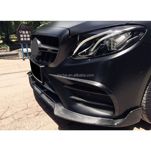 Kits de carrocerí<span class=keywords><strong>a</strong></span> de alerón de parachoques delantero de fibra de carbono para Benz Clase <span class=keywords><strong>E</strong></span> W213 E200 E300 E400 AMG Sport 2017 + estilo de coche FRP - Product Image 5