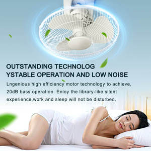 Ventilatore Orbitale Compatto, Design Salvaspazio, Leggero e Facile da Spostare, Rotazione <span class=keywords><strong>a</strong></span> 360° °   Dondolo con Movimento Fluido e Vento Forte per Casa, Dormitorio, Camera da Letto, Studio, Interni - Product Image 6
