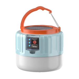 Lampe solaire multifonctionnelle pour le camping, lanterne LED portable avec crochet de suspension, chargement USB, pour le camping, la pêche, la randonnée - Product Image 5